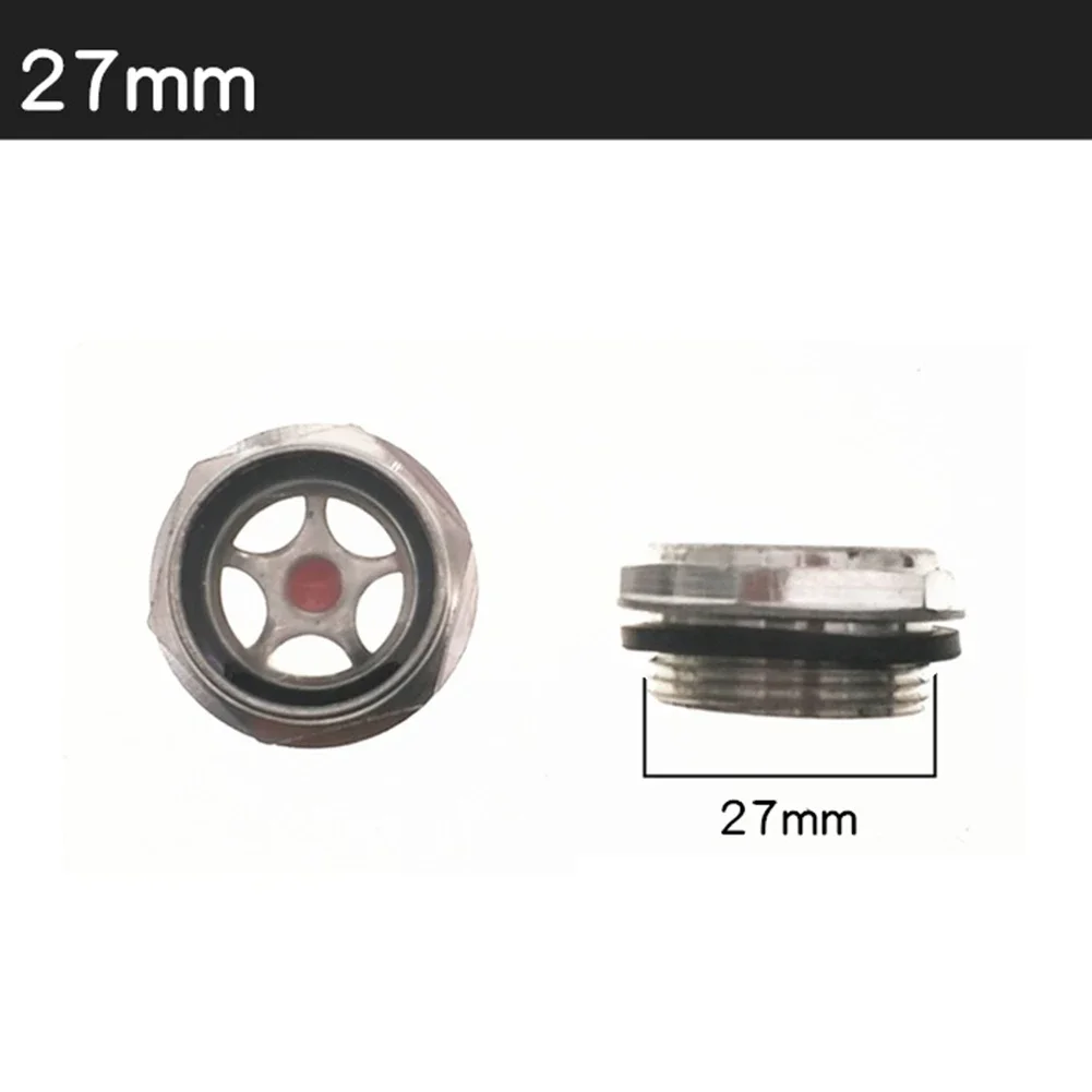 High Quality Parts Plastic Oil Plug 1PC Air Compressor Accessories Aluminum Oil Mirror For Air Compressor Part