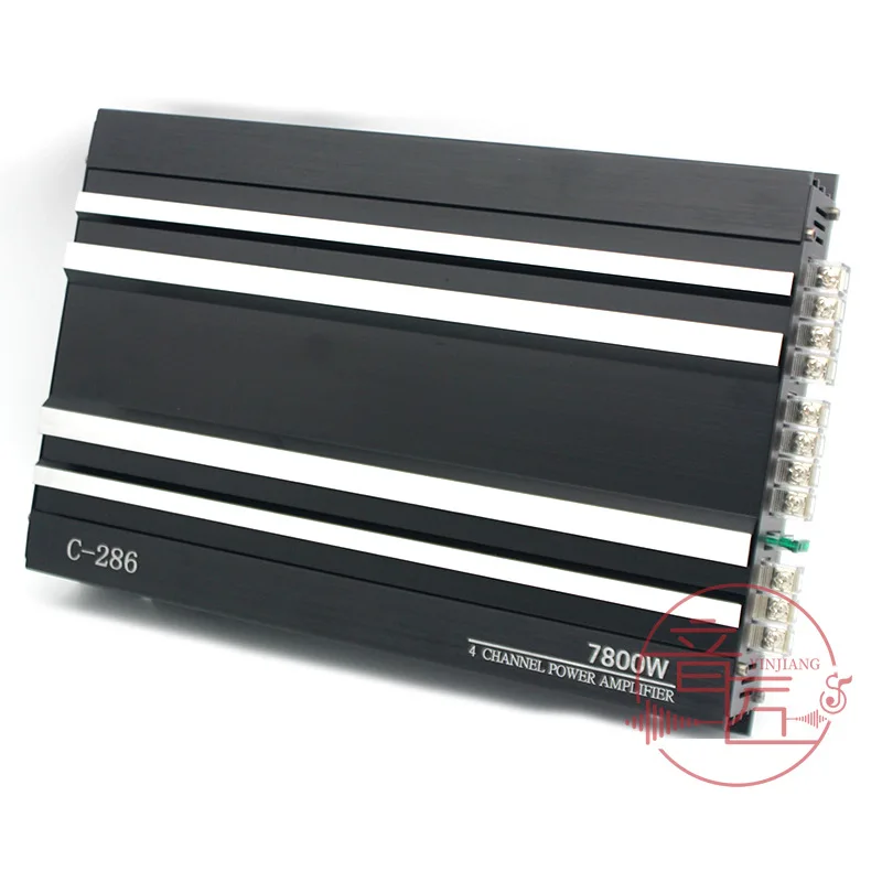 C-286 Car Audio Modified Power Amplifier Quad Channel Quad Car Power Amplifier