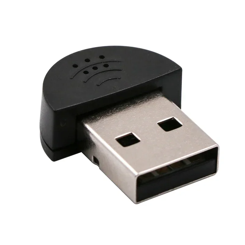 محمول سوبر ميني USB 2.0 ميكروفون USB MIC الصوت محول المحمولة استوديو الكلام سائق الحرة لأجهزة الكمبيوتر المحمول/دفتر/الكمبيوتر/MSN/سكايب