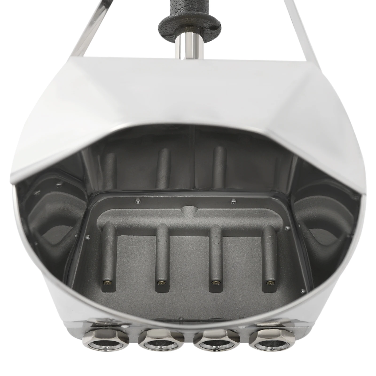 Penyemprot Plesteran Semen 2,6KW dengan Nozel Dapat Dilepas, Hopper Tekstur Semen Plesteran untuk Patung Dekorasi Konstruksi