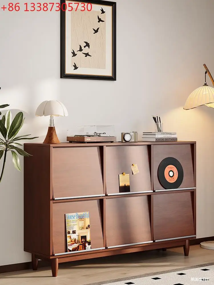 

Книжный шкаф в средневековом стиле, настенная витрина для гостиной из массива дерева, семейный напольный шкаф