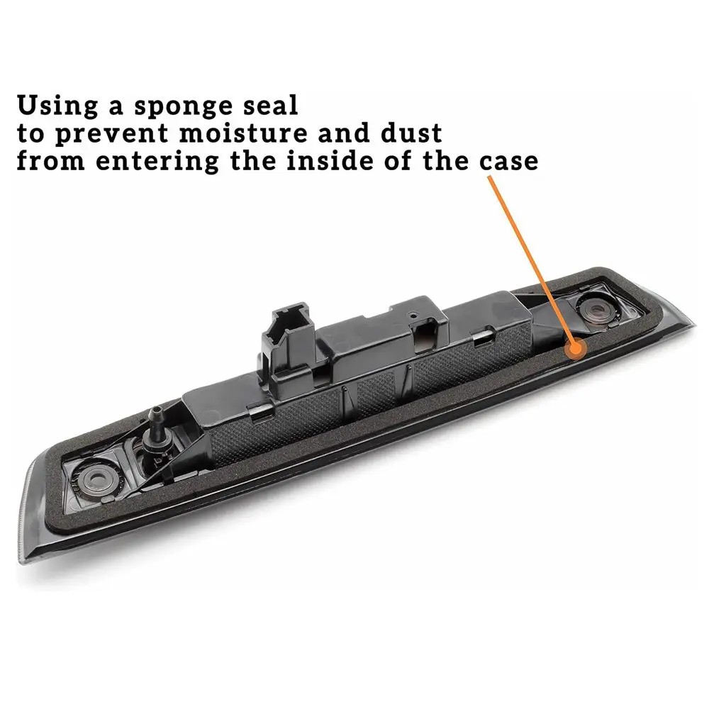 Feu arrière de frein LED noir 3ème pour Jeep Grand Cherokee 2005 2006 - 2010 55157397AA 55157397AC 55157397AD 55157397AB