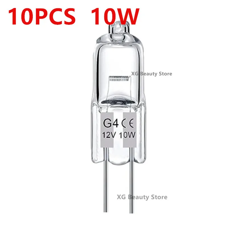 10/50/100PCS G4 12V 10W 20W LED Lampen Eco Halogeenlampen Capsule geplaatst Kralen Kristallen Lamp Halogeenlamp Groothandel