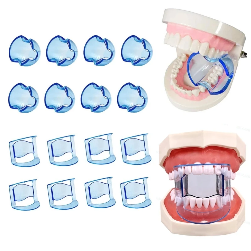 5Pcs Dental Mouth Opener Anterior Posterior Bite Blocks Intraoral Lip Retractor Cheek Expander Dentistry Accessories