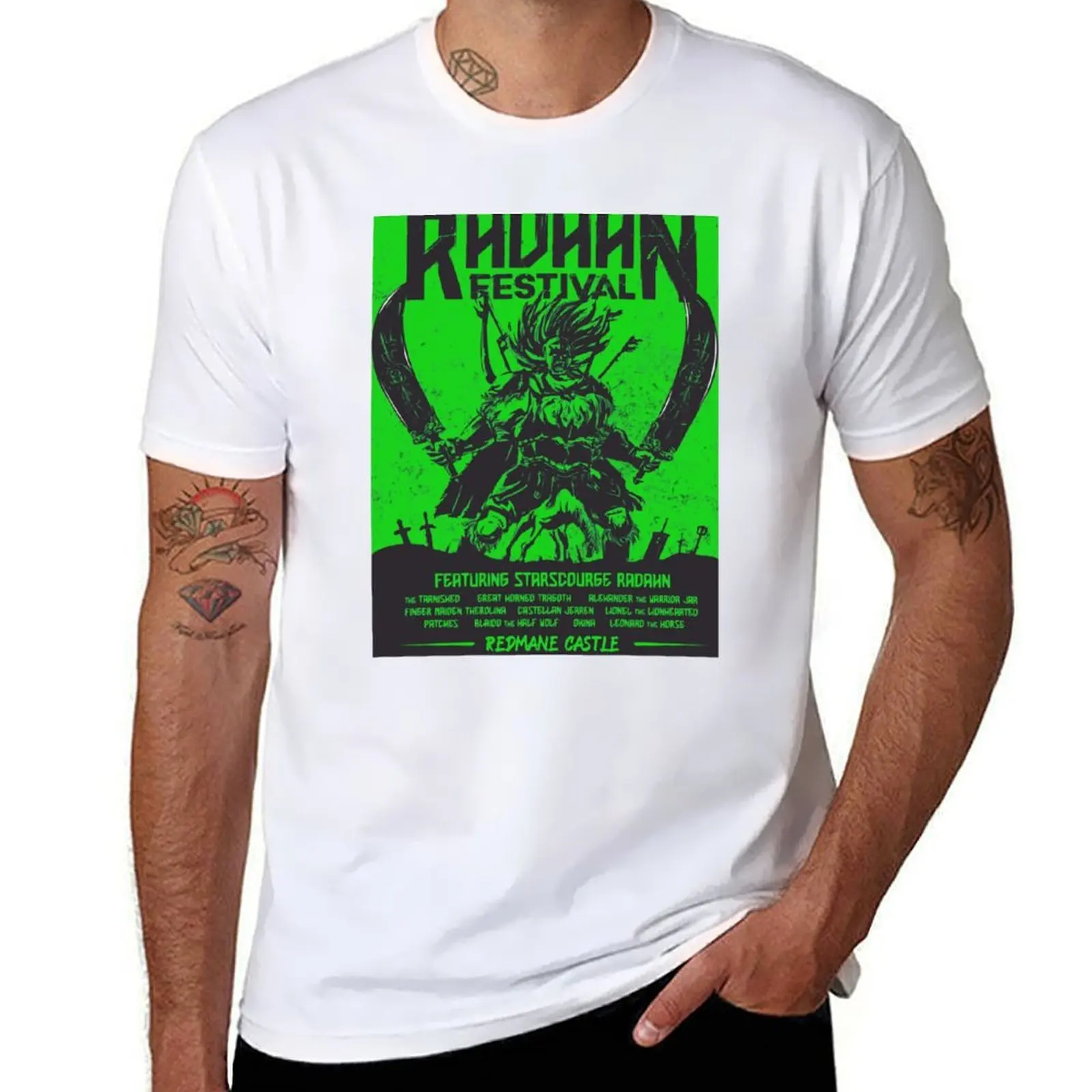 

Festival radahn s T-Shirt t shirt men 100% cotton luxury brand t shirts cotton 100% T-Shirt
