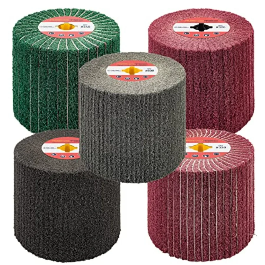 

Non-Woven Wire Drawing Flap Wheel 120x100mm for Stainless Steel Satin Finishing and Metal Surface Treatment Conditioning Drum B