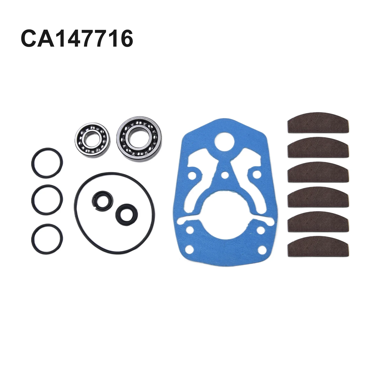 Per Chicago Pneumatico 734H CA147716 Pneumatico CP 734H CP734H Kit di revisione Cuscinetto di carta Cuscinetto Lama Raschietto Utensili pneumatici elettrici