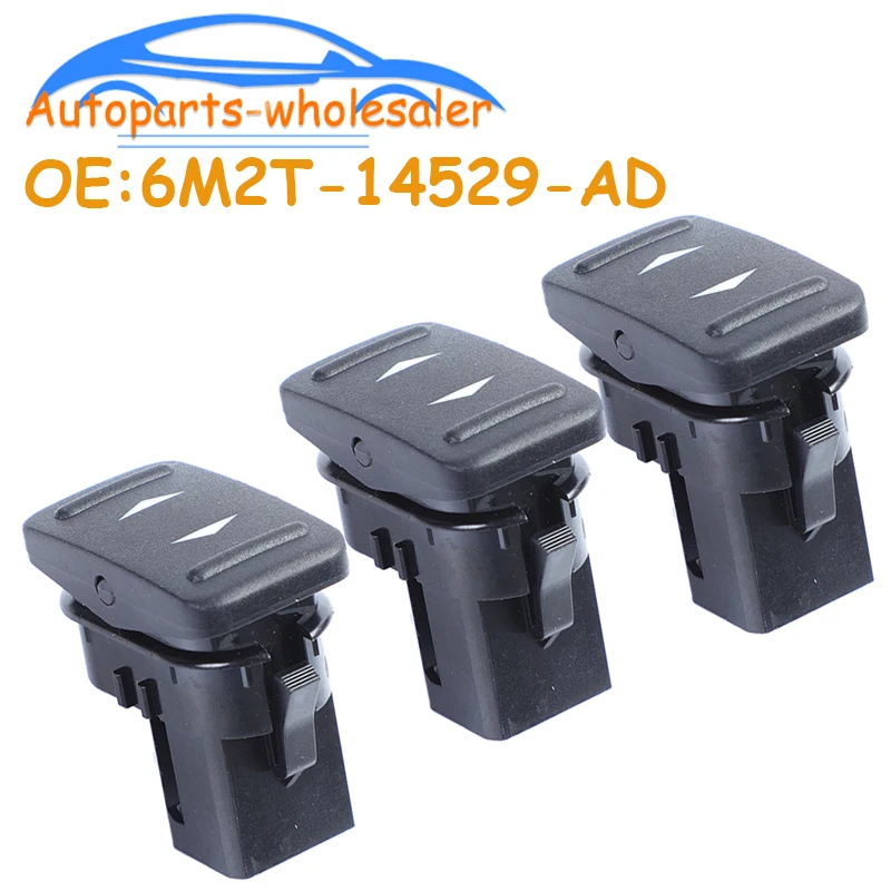 Bouton d'interrupteur de lève-vitre électrique pour pièces automobiles 6M2T-14529-AD 6M2T14529AD pour Ford S-MAX 06-10 Galaxy MK3 Mondeo MK4