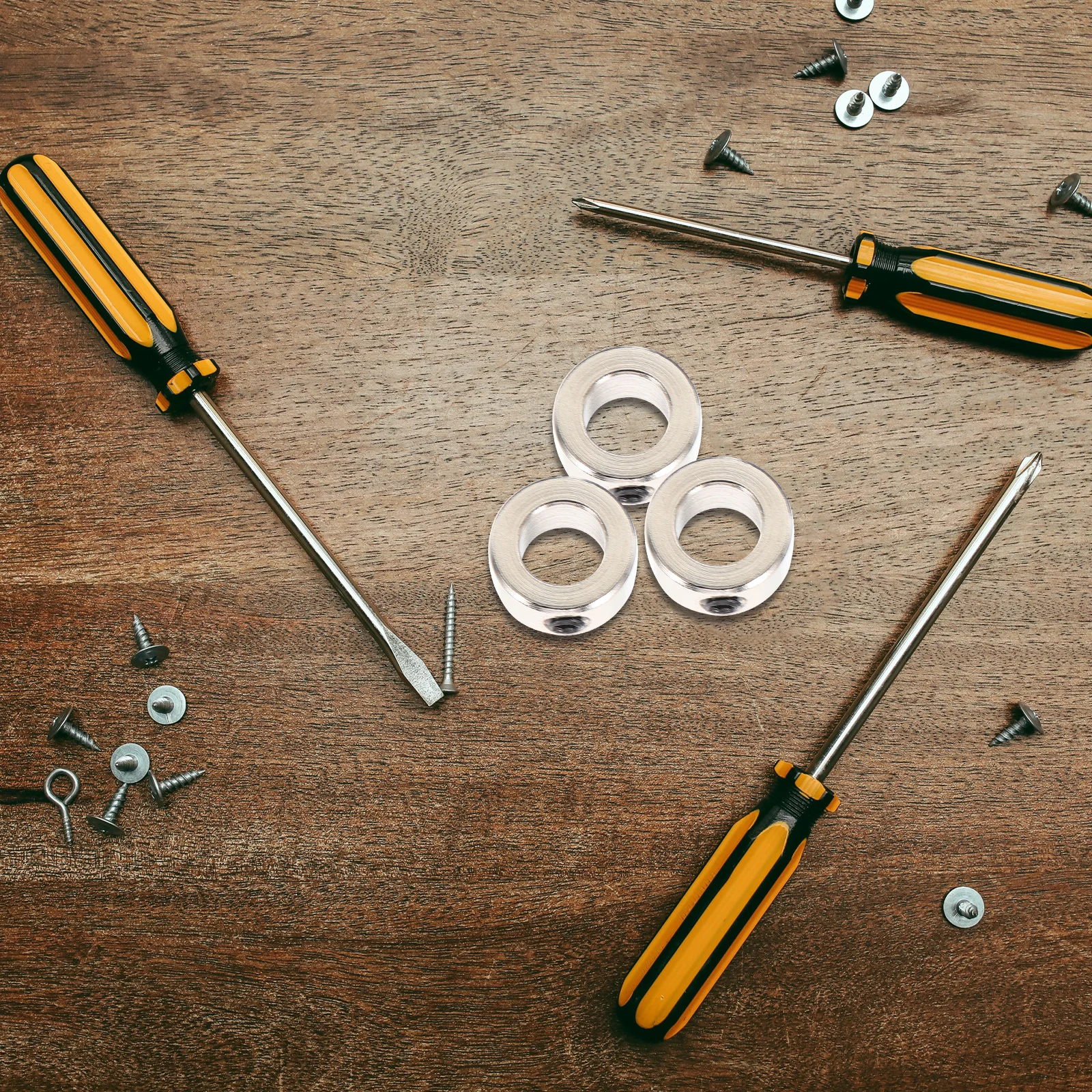 

5 шт. фиксаторов для винтов 3D-принтера, зажимные кольца из нержавеющей стали, винтовые фиксаторы для шарико-винтовых пар 8 мм