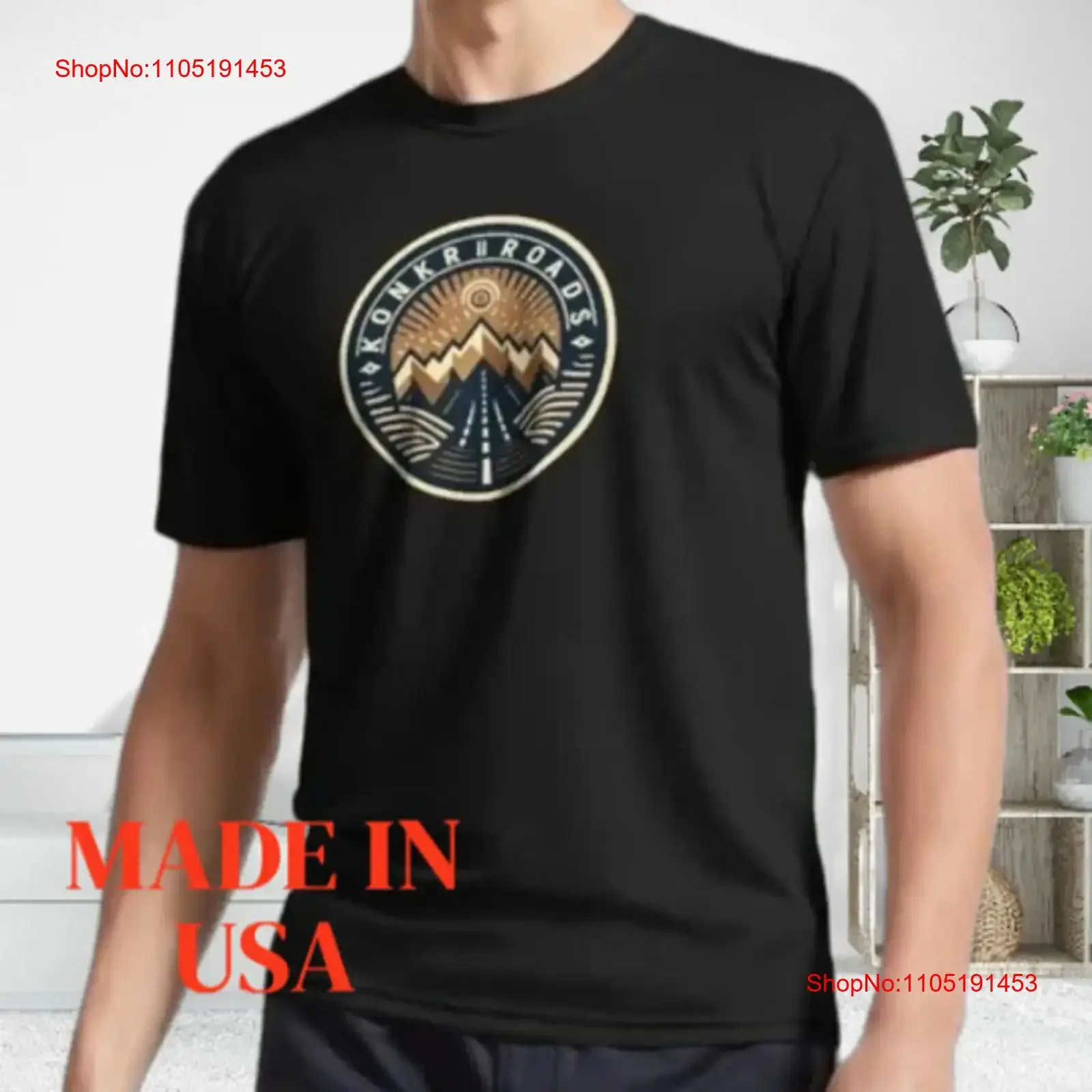 

НОВАЯ ФУТБОЛКА Konkr Roads Logo Active FUNNY США РАЗМЕР S XL ФУТБОЛКА винтажная стираная уличная одежда слегка мужская унисекс с графикой Универсальная