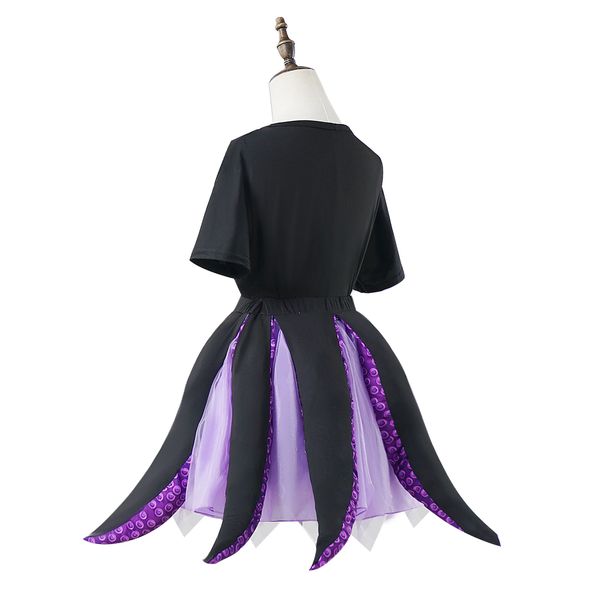 أزياء أنيمي أورسولا أزياء تنكرية تنورة قصيرة الشر أورسولا الأخطبوط مخالب تنورة البحر الشر الساحرة الأخطبوط تنورة زي #2