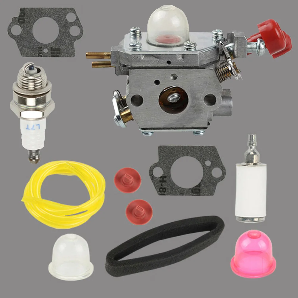 For Zama C1U-P27 Carburetor 751-15112 751-15112A 753-06288 753-08984 For Troy-Bilt TB2044XP Fuel Filter Fuel Line