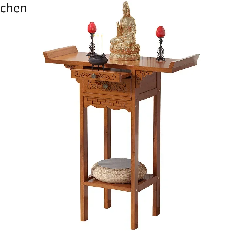 TQH-18 incense buddha niche altar for home incense case main hall altar tribute table incense table buddha table