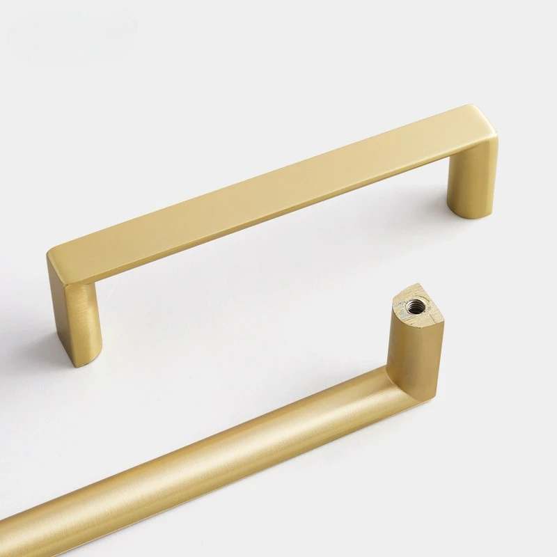 96-320mm Pitch-row Long Cabinet Door Handle Modern Simple Handles for Wardrobe and Drawer Dresser Zinc Alloy Shoe Cabinets Pulls