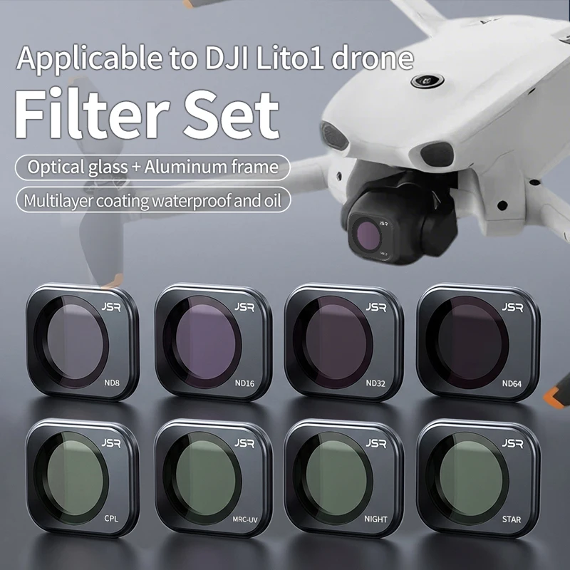 Filtro de Lente para Dron DJI LITO 1, Protección UV, Black Mist 1/4 ND8/16/32/64, CPL, STAR NIGHT, Accesorios para Lito1