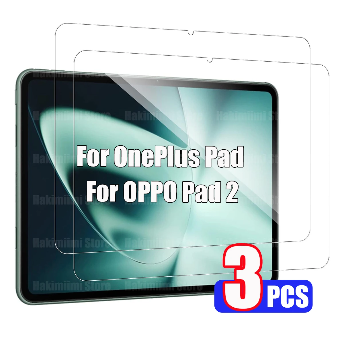 Szkło hartowane dla OnePlus Pad / OPPO Pad 2 (11,61 cala) Ultra odporny Ultra folia przezroczysta szkło o twardości 9h ochronny