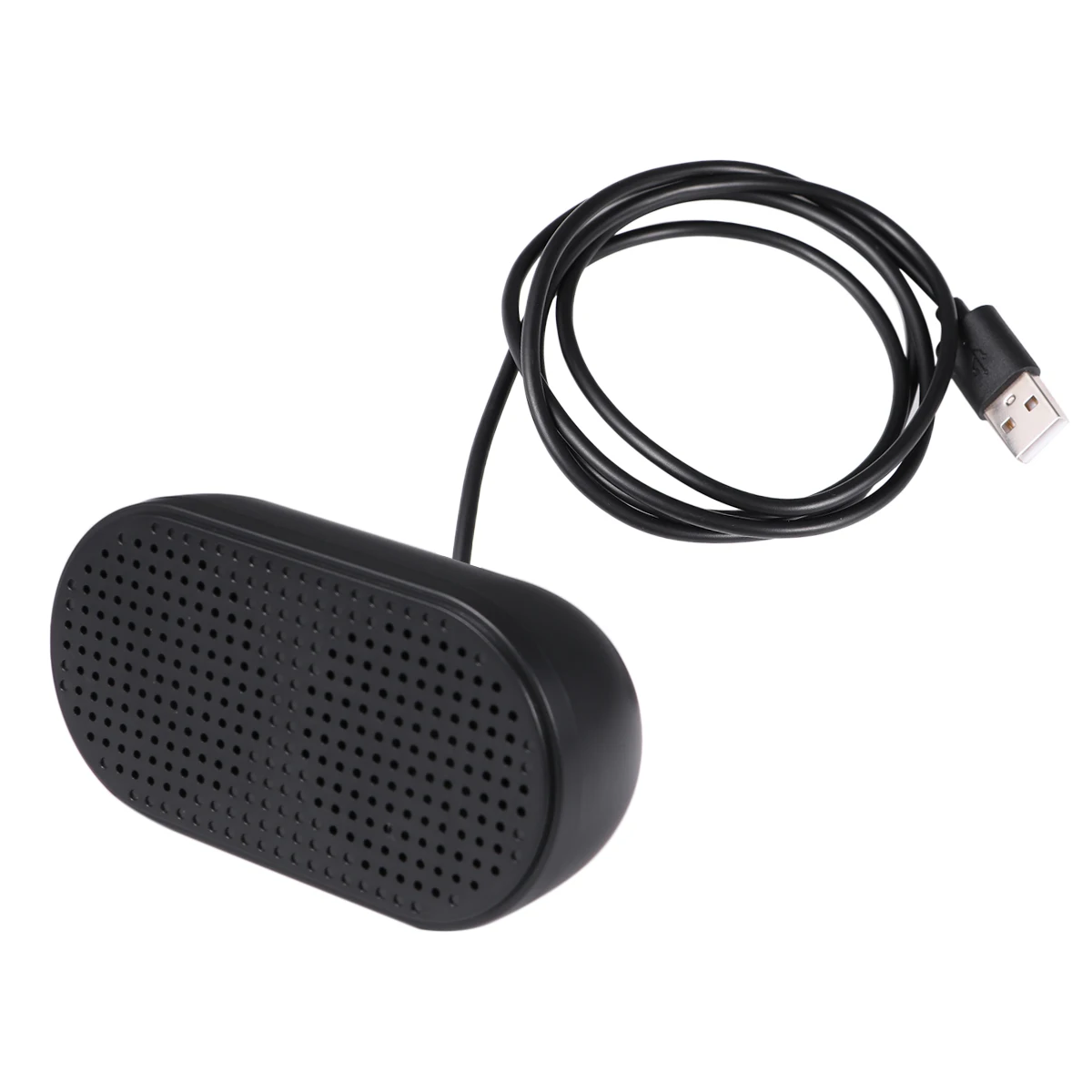 

Portable USB Speaker Plastic Black Mini Soundbar for Laptop Computer Speakers Wired Audio Multimedia