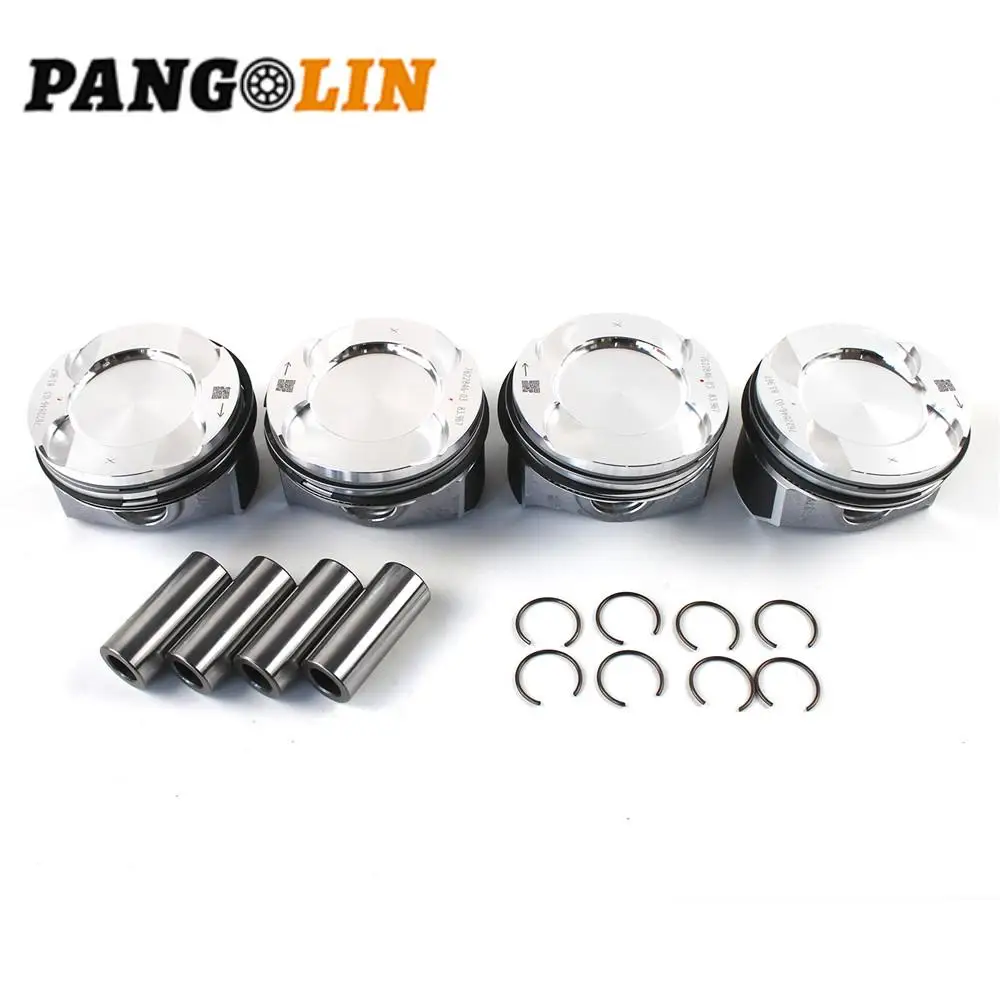 4pcs Pistons Rings 84mm Φ22mm CR Nural Goetze for BMW 328i 428i 528i X3 F30 F10 N20B20A 2.0T Engine 11257640166 11258606459