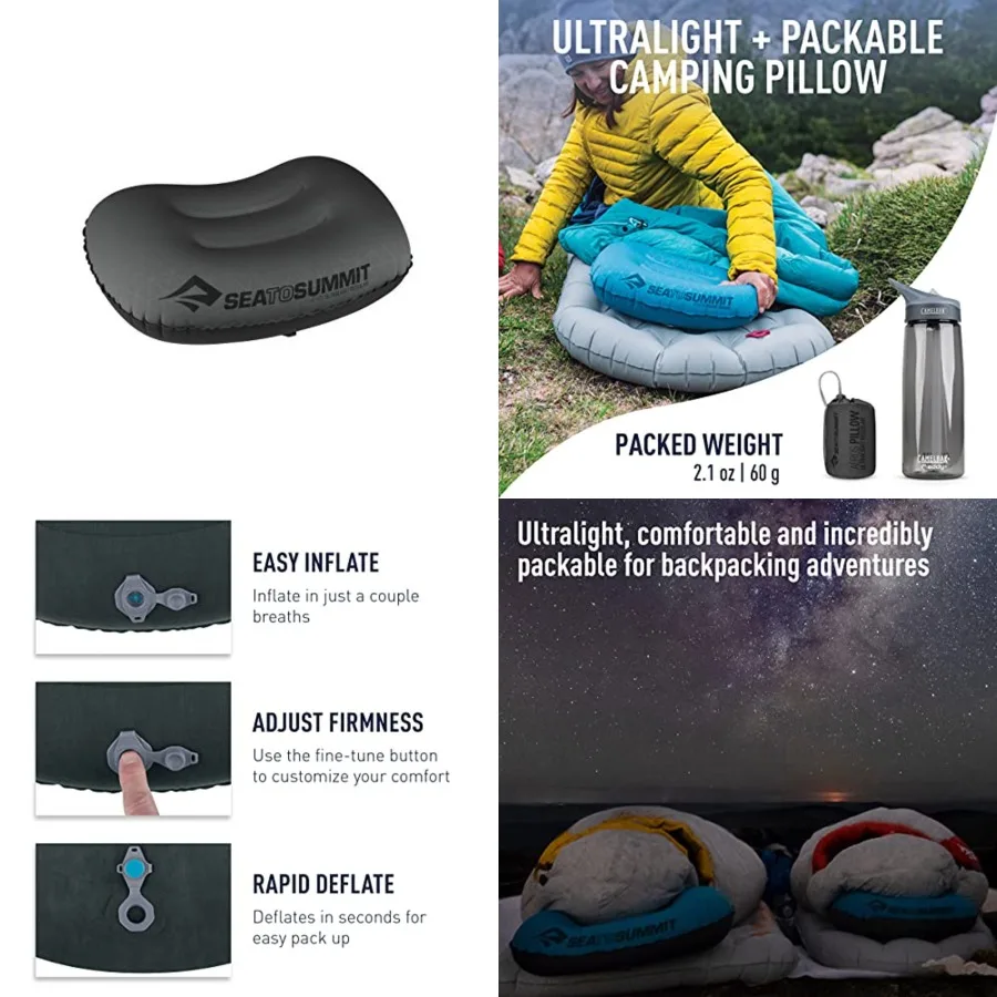

Aeros Ultralight Inflatable Camping and Travel Pillow