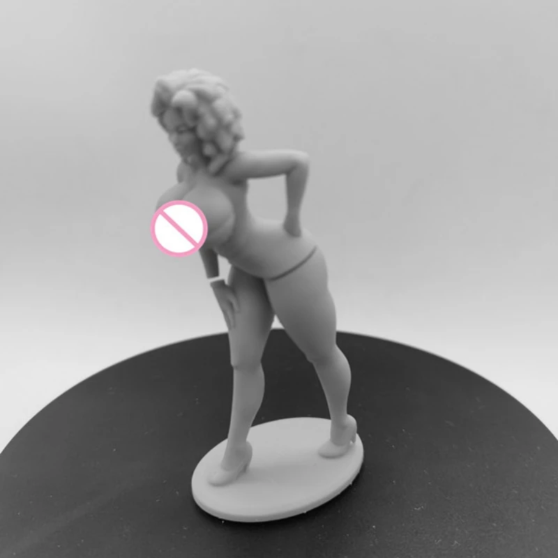 

Масштаб 1/24, фигурка из смолы, сексуальная кривизная девушка, ударная поза, Nsfw, сборный комплект модели, в разобранном виде, неокрашенная игрушка для 3D-печати 303
