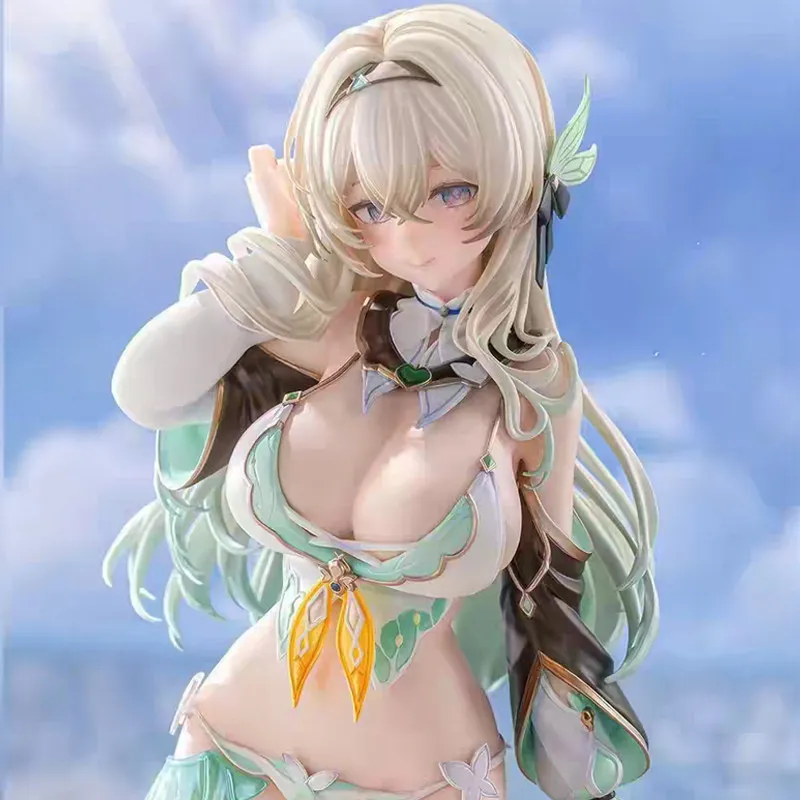 In Stock Firefly In Swimsuit Animation Peripheral Figure Table Set Up Statue Anime Beautiful Girls Tidy Play Model Birthday Gift