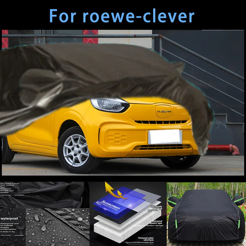 

For roewe-clever Outdoor Protection Full Car Covers Snow Cover Sunshade Waterproof Dustproof Exterior Car accessories