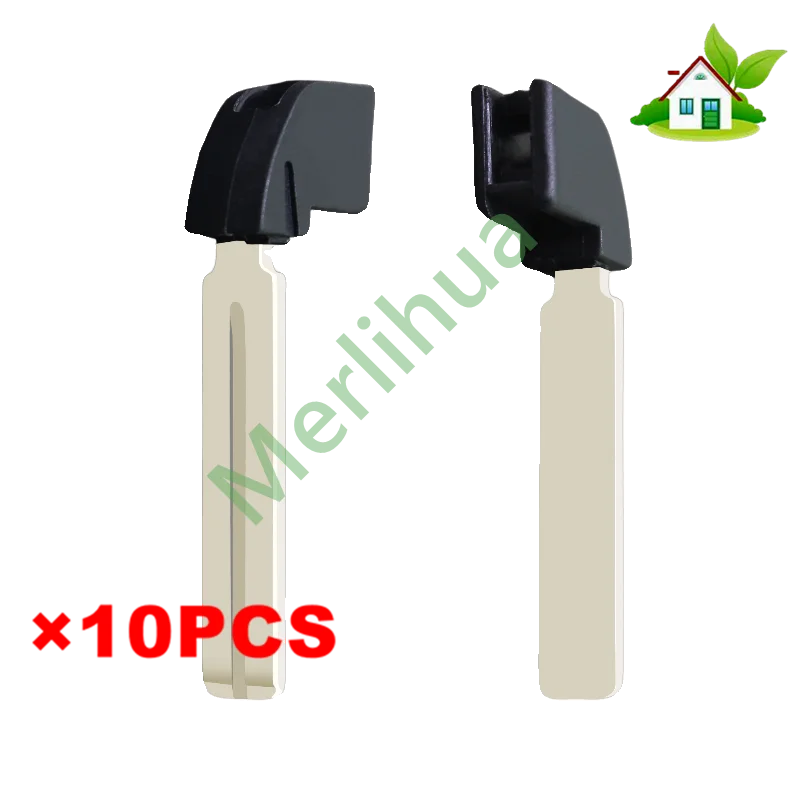 FOR Toyota Smart Card Emergency Insert Key Uncut Key Blank Single‑Sided Tooth Thin Hole‑Free Design