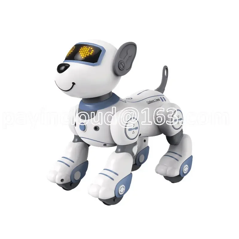 Children's Smart Robot Dog Toy Cute Pet  Can Move and Dance E-  Accompany