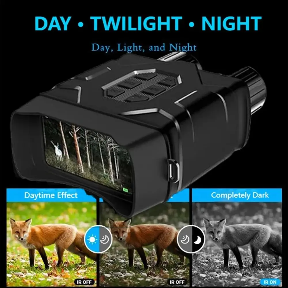 

Night Vision Binocular Portable Telescope Infrared 10X Low Light N016 Travel Camcorder Goggles Photo Video Recording Camping