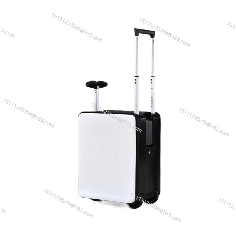 

2025 New 20in 3C Certified Electric Ride-on Luggage, Carry-on Trolley Case with TSA Lock for Students Travel