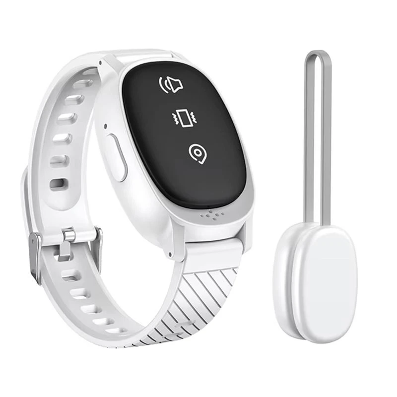 T24C Portable Kids Bedwetting Alarm Wireless USB Rechargeable Wearable Vibration Reminder For Elderly Baby