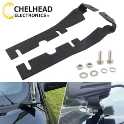 Hood Hinges Mount Bracket for Pods Cube Led Work Lights Driving Fog Lamp Holder for Dodge RAM 1500 2500 3500 2009-2018