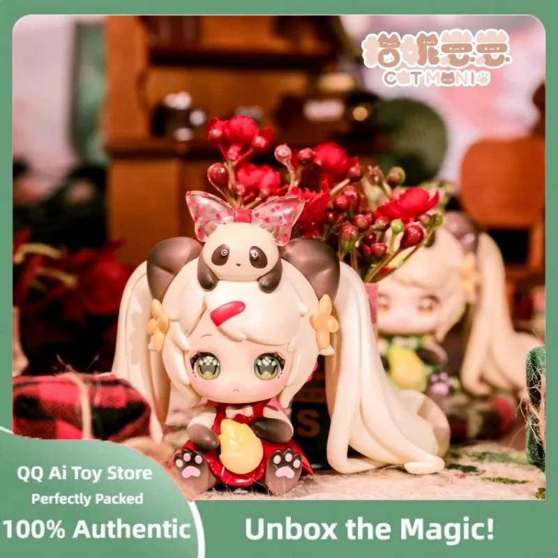 

Moni Cute Cat Kitten Office Series слепая коробка-модный настольный дисплей игрушка-сюрприз подарок для девочек детский день рождения