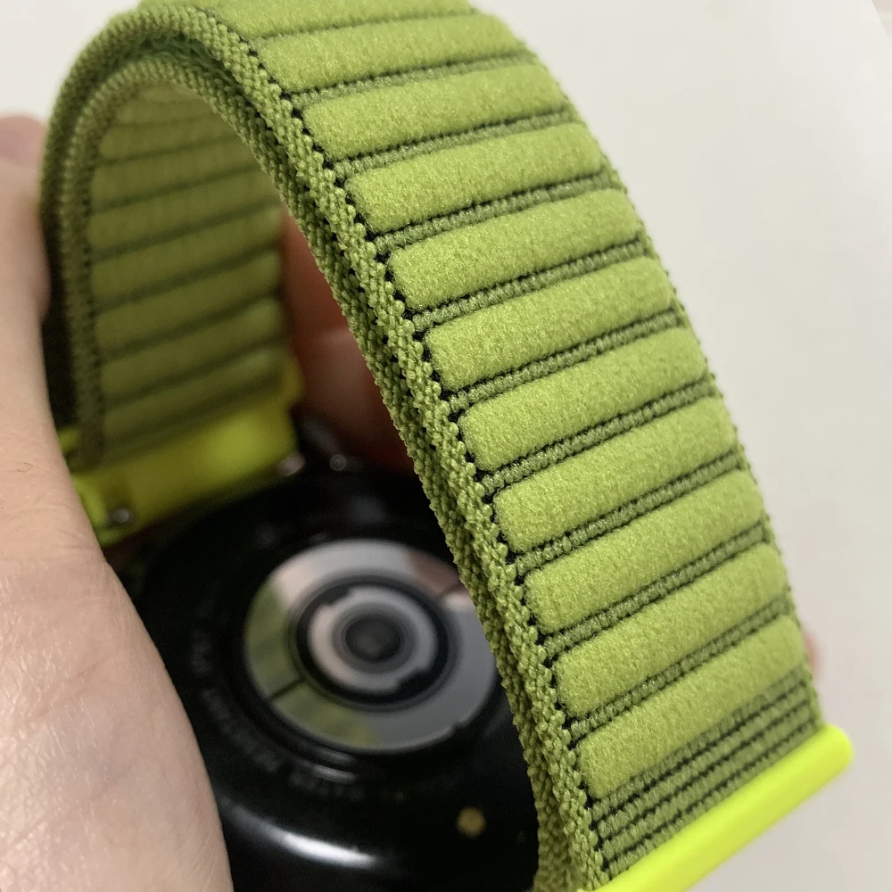 22 مللي متر 20 مللي متر النايلون سوار لساعة سامسونج جالاكسي FE 7 6 5 4 40 مللي متر 44 مللي متر/جير S3 تنفس حزام Watch6 4 الكلاسيكية 47/46/43 مللي متر الفرقة