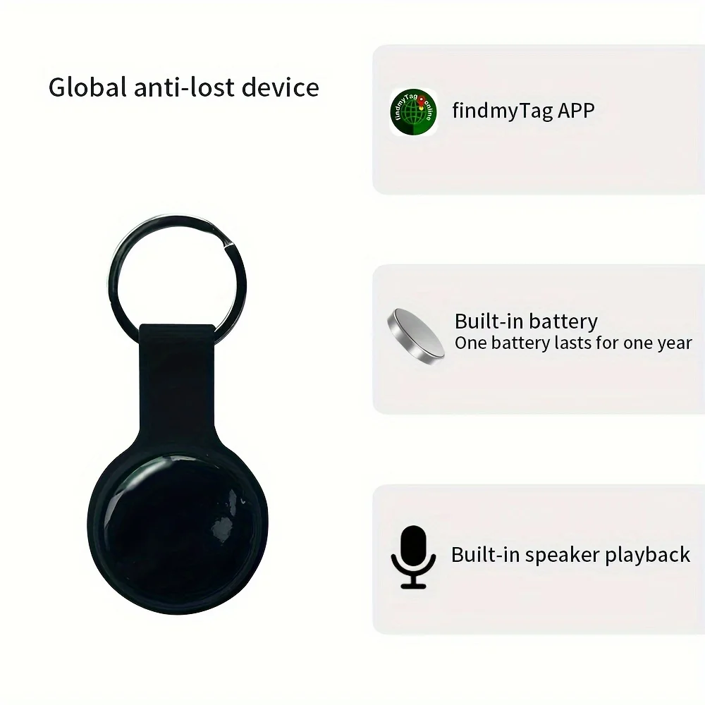 Anti-lost Device For IOS And Android To Find My Mini Smart Global Tracker GPS, Lost Mobile Phone, Pet, Car, Smart Tag