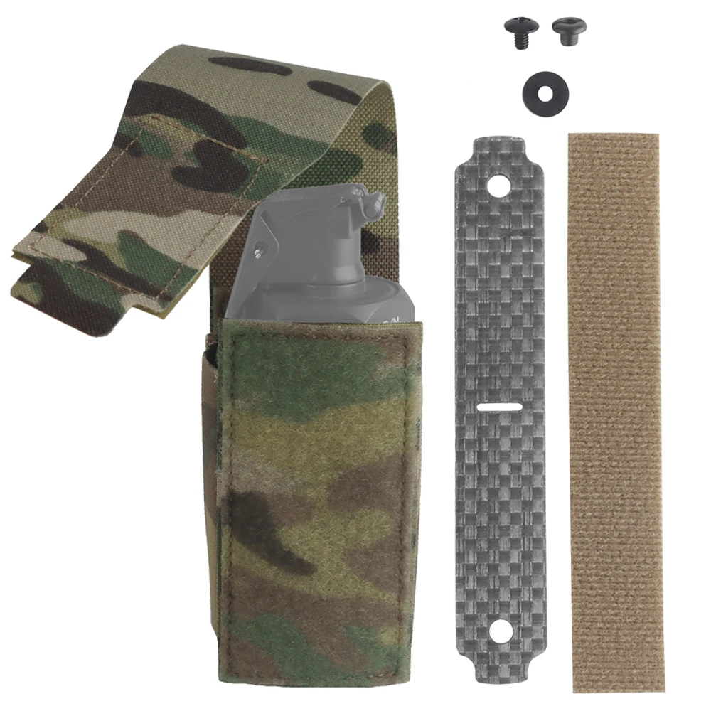 WRC Tactical Shocking Bombs Pouch Single Flashbang Pouch Molle Tool Bag Combat Belt Hunting Vest Plate Carrier Airsoft Equipment