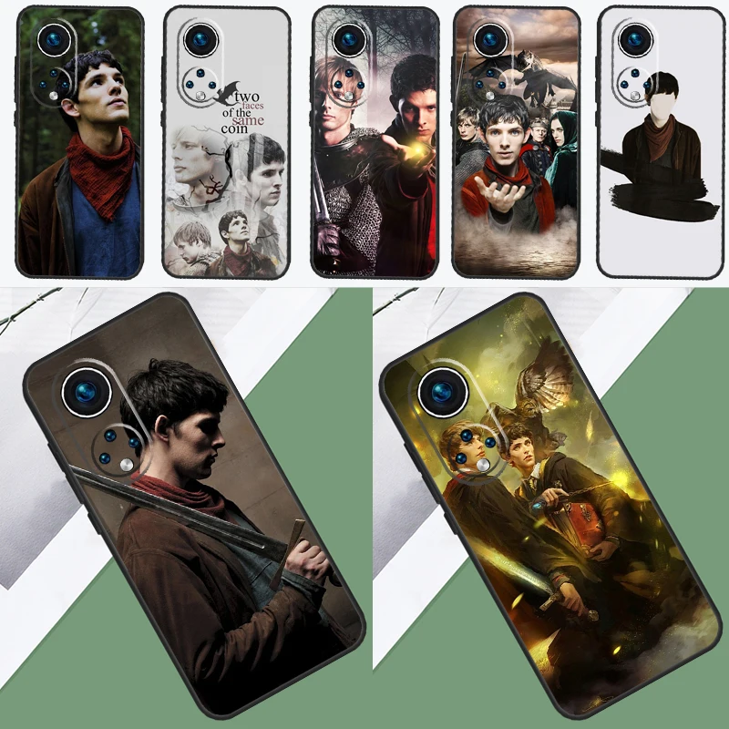 TV Series Merlin Case For Huawei Honor X7 X8 X9 50 70 P20 P30 P40 Lite P50 Pro P Smart 2021 Nova 5T Coque