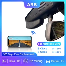 Original Fit Car DVR for Mercedes B-Class W246 2011-2018 / E-Class 2010-2016, ARB 4K Dashcam with WiFi for Benz B Class E Class