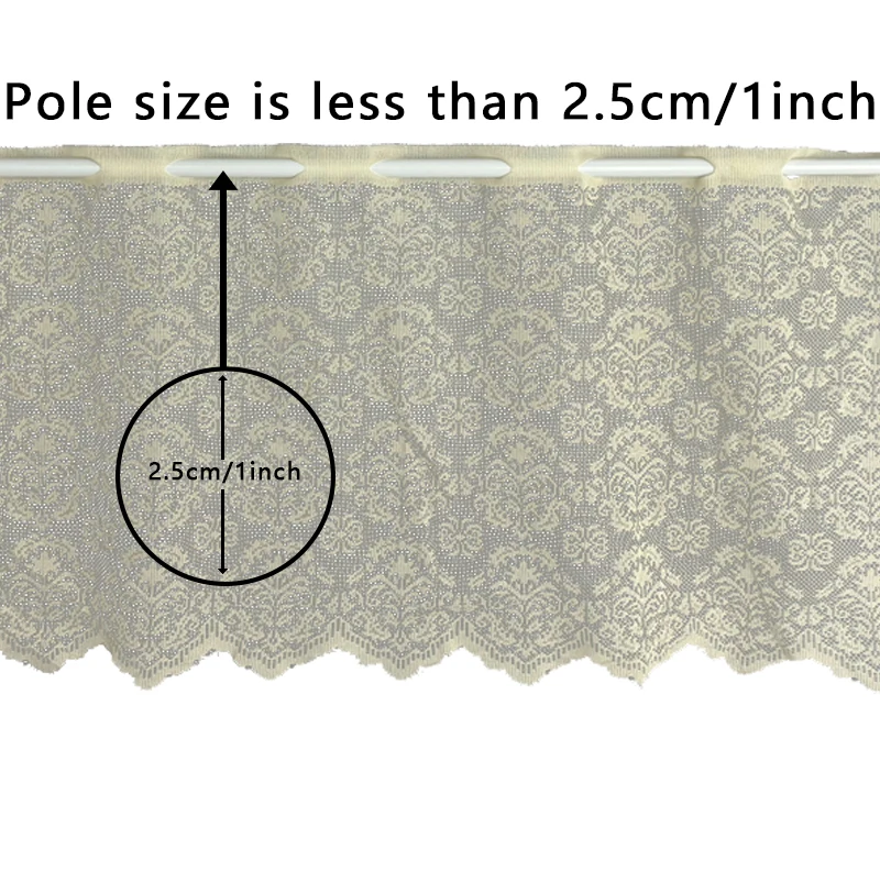 Retro European Pastoral Style Decorative Short Curtains, New Patterned Woven Items To Decorate Your Windows,