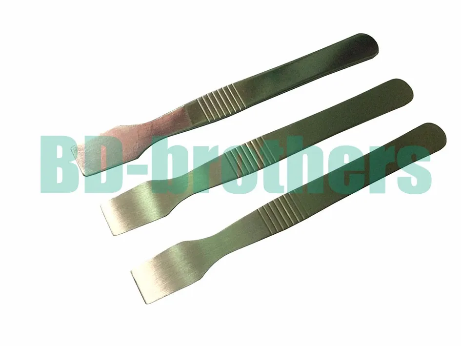 12cm Magnetic / Nonmagnetic Metal Crowbar Flat head Pry Tool Prying Open Shell Tools for iPad Tablet PC Phone Repair 2000pcs/lot
