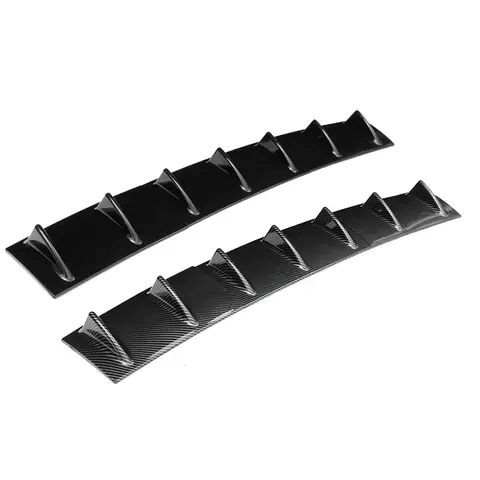 8 best sales rear bumper diffuser universal - №2
