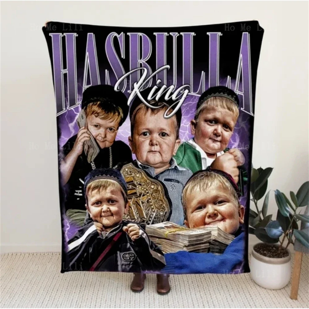 

Фланелевое одеяло King Hasbulla, подходящее для всех сезонов