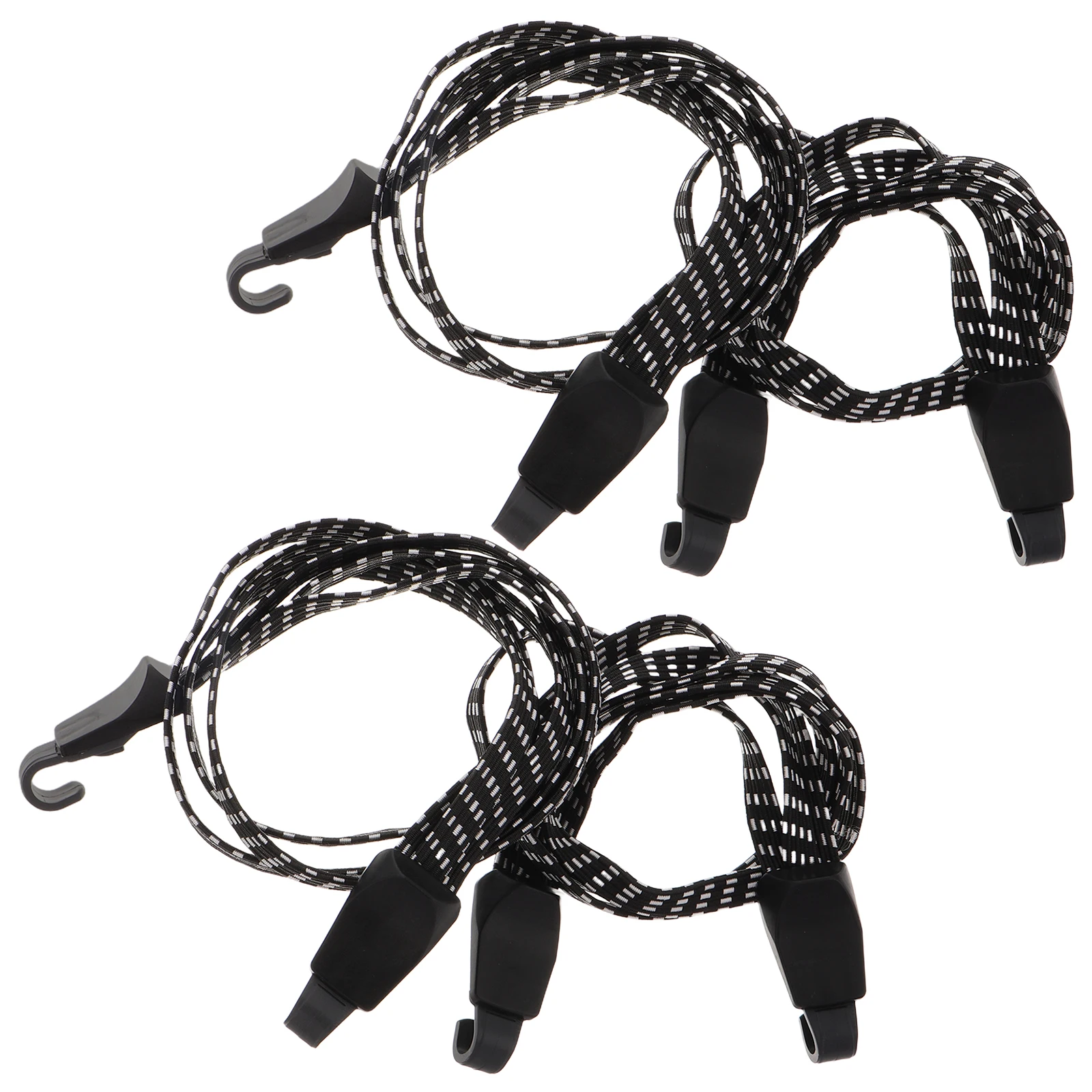 

4 Pcs Elastic Strap Accessories Luggage Belt Bikes Straps Emulsion Travel