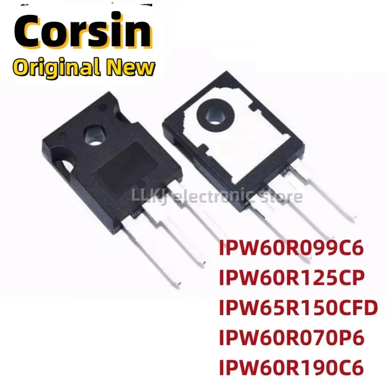 1pcs 6R099C6 IPW60R099C6 6R125P IPW60R125CP 65F6150 IPW65R150CFD 6R070P6 IPW60R070P6 6R190C6 IPW60R190C6 TO247 MOS FET TO-247/