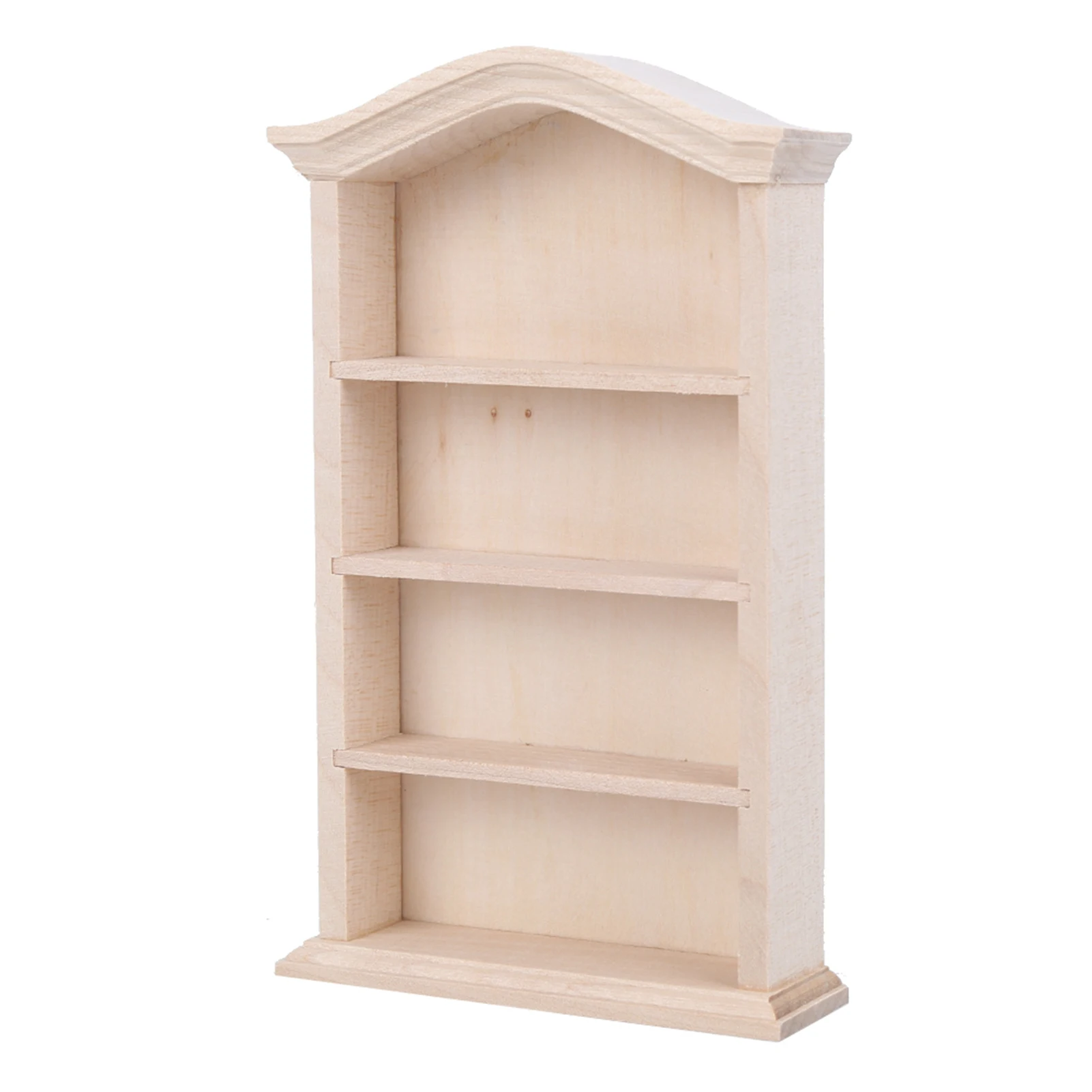 1:12 poppenhuis houten boekenplankmodel voor poppen DIY poppenhuis meubelaccessoire boekenplank