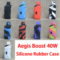 Silicone Texture Skin Case For GEEKVAPE AegIs Boost LE 40W Protective Rubber Soft Cover With Lanyard