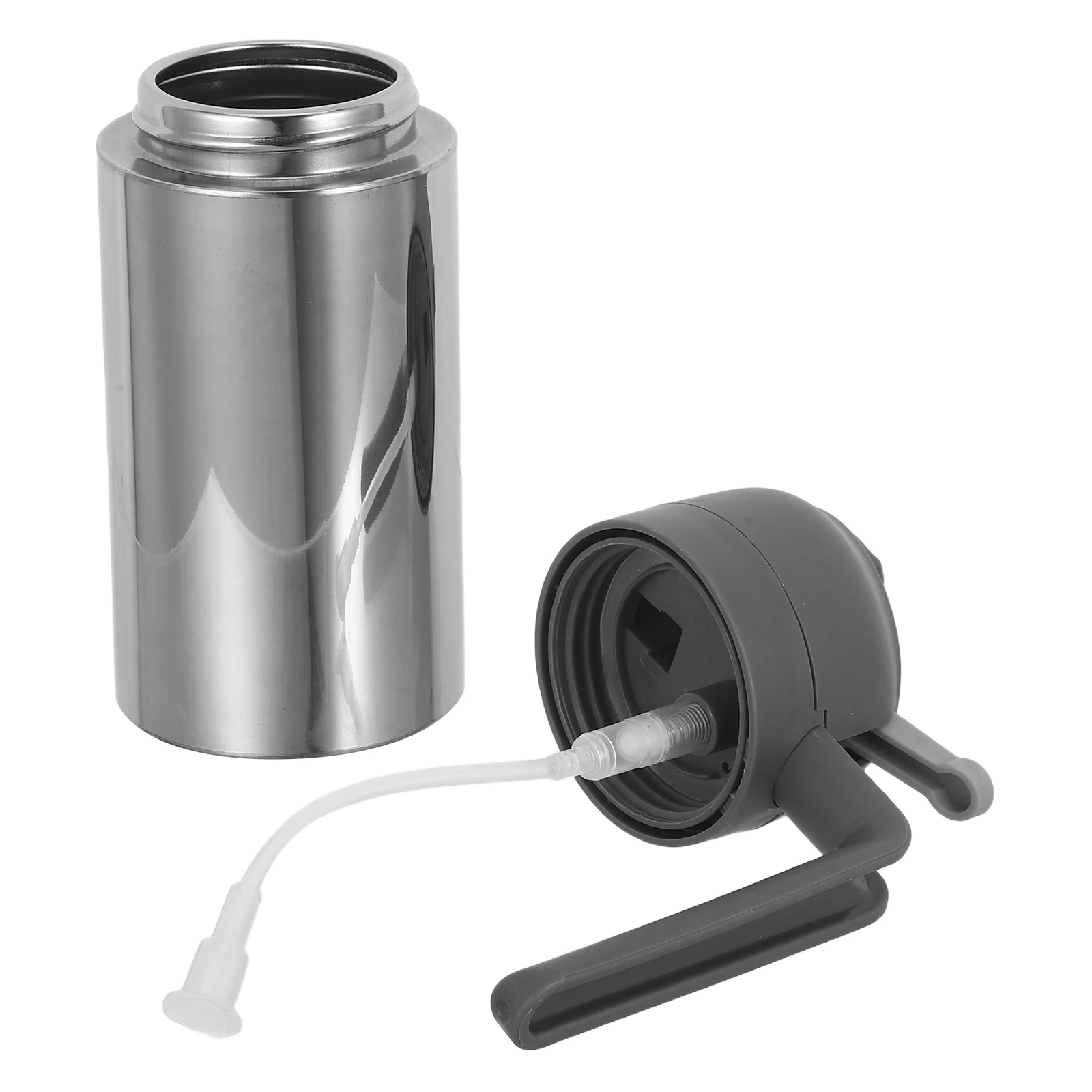 

360Ml Oil Sprayer Bottle Stainless Steel Refillable Kitchen Spray for Cooking Olive Oil Dispenser Multifunctional Metal Pour and