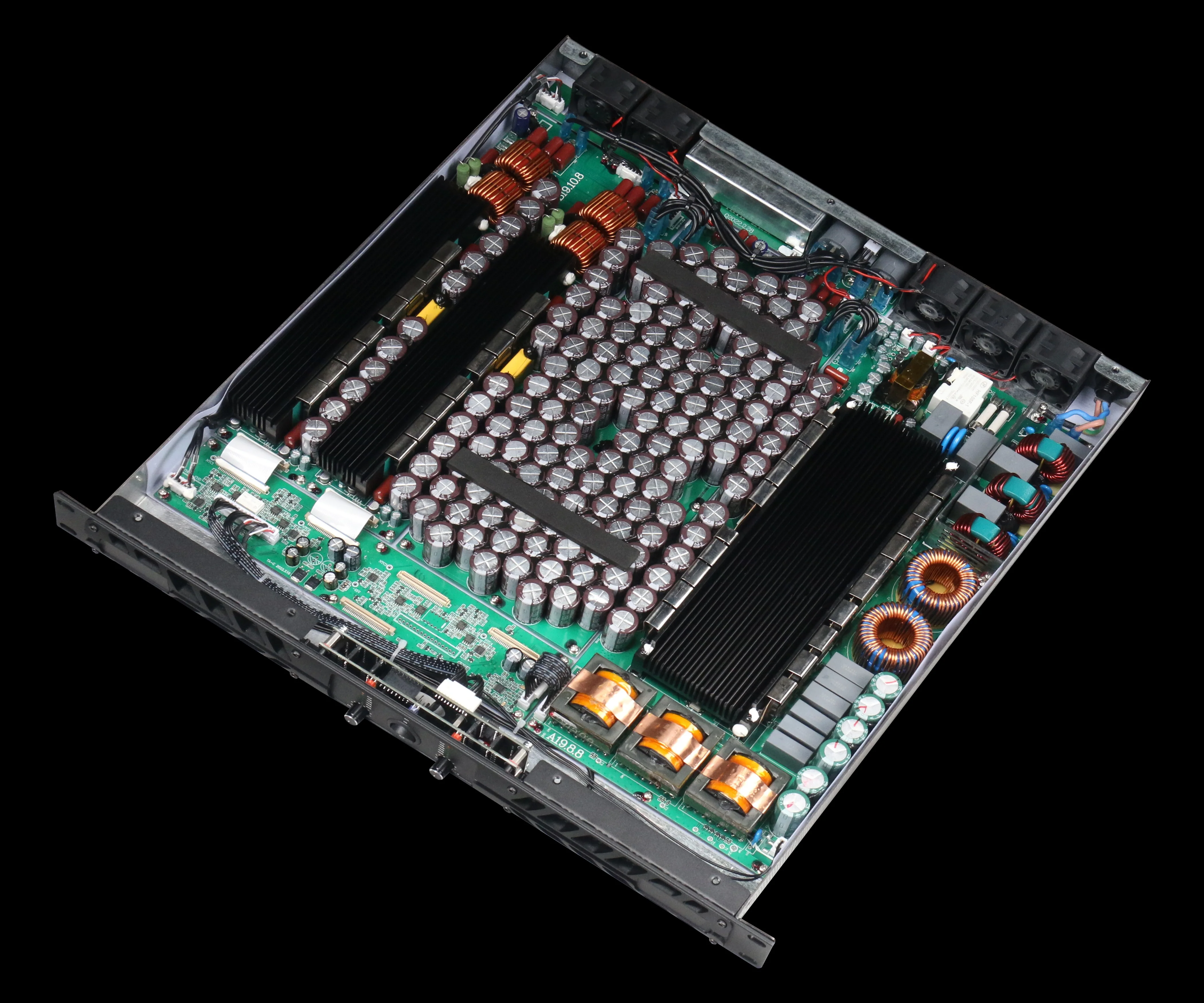 Latest Version 1U Digital Power Amplifier 3500w HavePFC Features High-power
