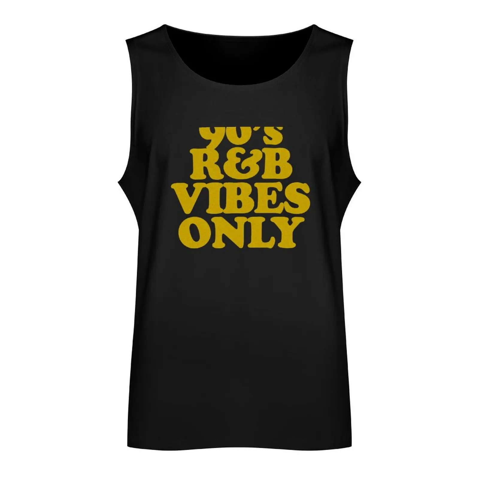 90s R&B Vibes Only Tank Top t-shirt for man gym clothes man T-shirt Men's gym clothing men