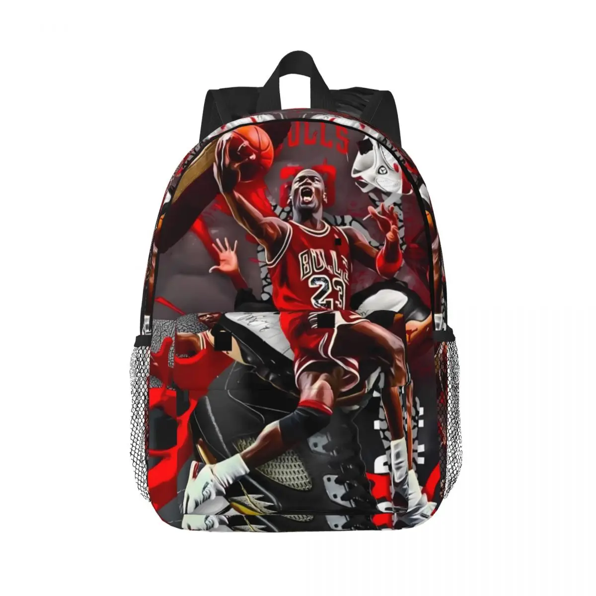 

LeBron-King-James New Fashion High Capacity Waterproof College Backpack Trendy Laptop Travel Book Bag 15inch